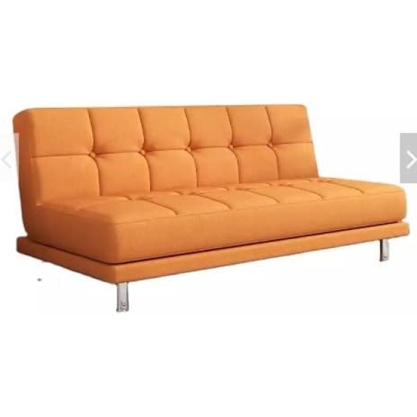 Ripple FURNITURE Fabric sofa living room small apartment modern minimalist bedroom three-seat sofa bed, folding dual-use sofa bed