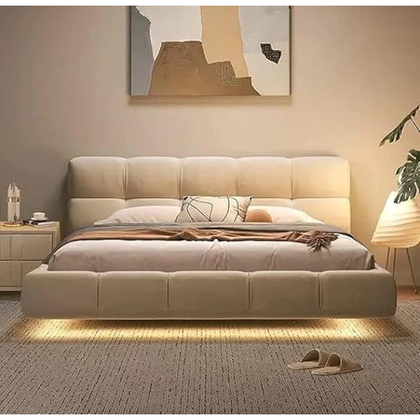 Ripple FURNITURE Italian cloud style luxury bed with medical mattress