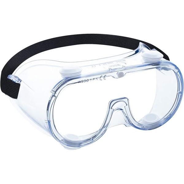 Ripple FURNITURE Medical Goggles, FDA registered, Safety Goggles, Fit Over Glasses, Anti-Fog, Anti-Splash (1 pack)