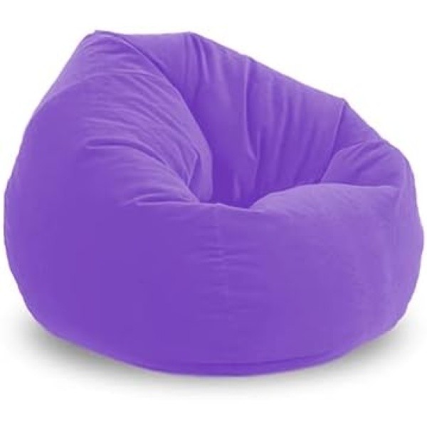 Ripple FURNITURE Bean Bag Soft and comfortable Lounger chair Living Room Furniture and Outdoor Furniture,Purple Color
