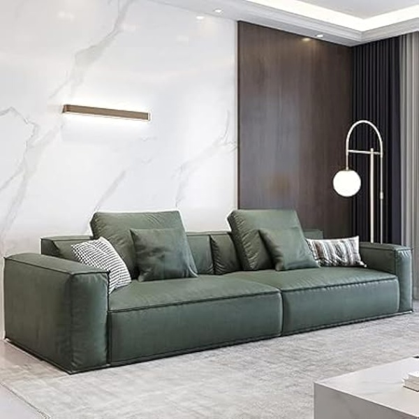Ripple FURNITURE Leather Sofa Combination Sofa Living Room Furniture