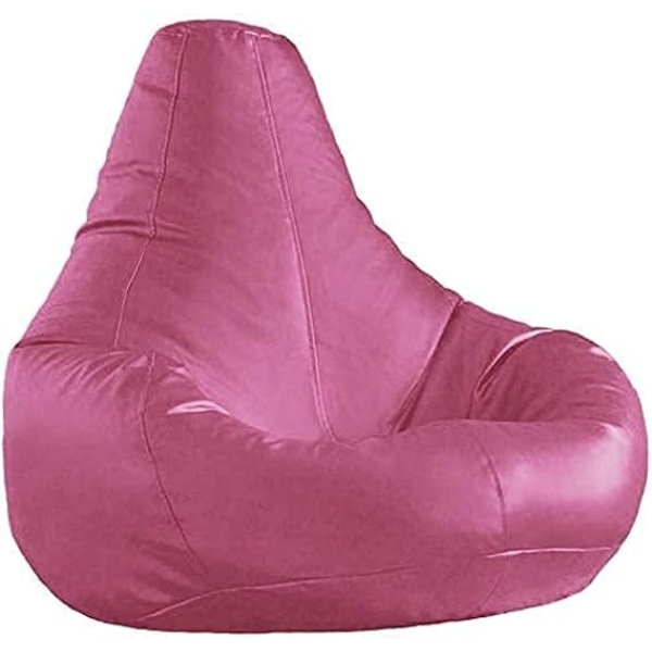 Ripple FURNITURE Bean Bag Soft and comfortable Lounger chair Living Room Furniture and Outdoor Furniture,Tear Drop Model Pink Color