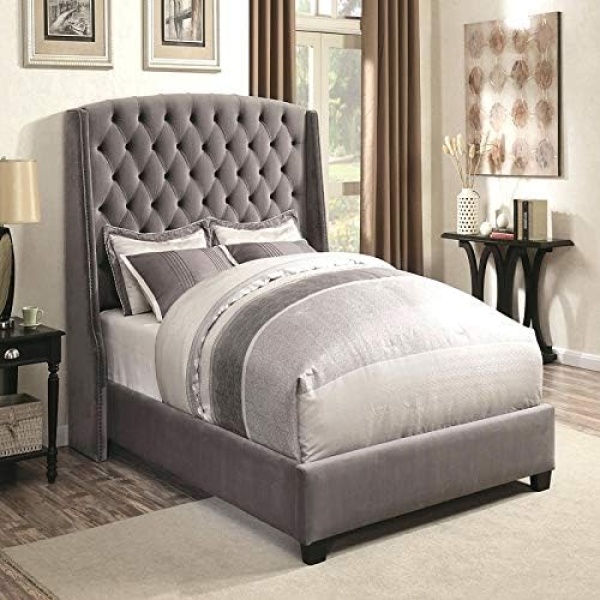 Ripple FRNITURE  Upholstered Beds Pissarro Without Mattress (King Size) 180x200cm