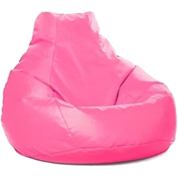 Ripple FURNITURE Bean Bag Soft and comfortable Lounger chair Living Room Furniture and Outdoor Furniture,Pink Color