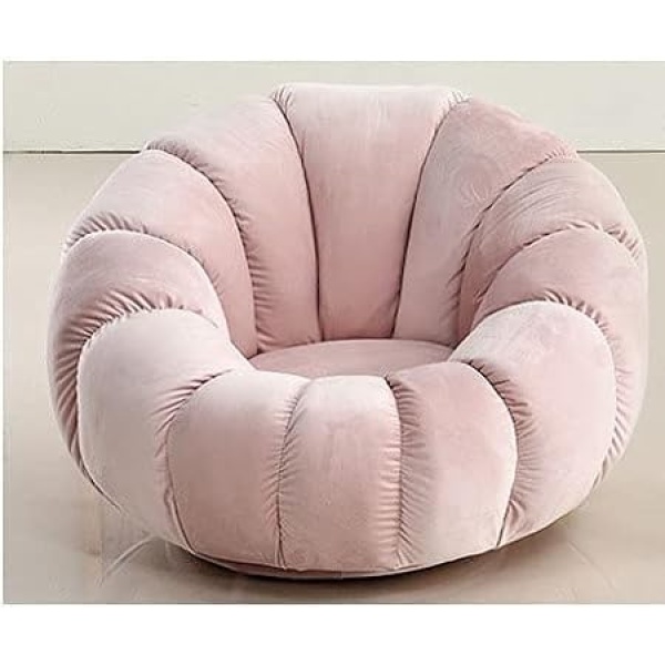 Ripple FURNITURE Sofa Chair Indoor Pumpkin Shaped Fabric Modern Style Living room Furniture lounge chair