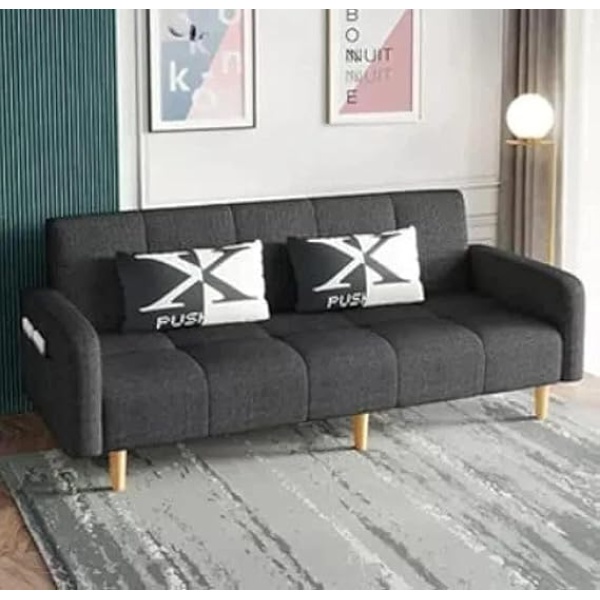Ripple FURNITURE  Light fabric sectional sofa