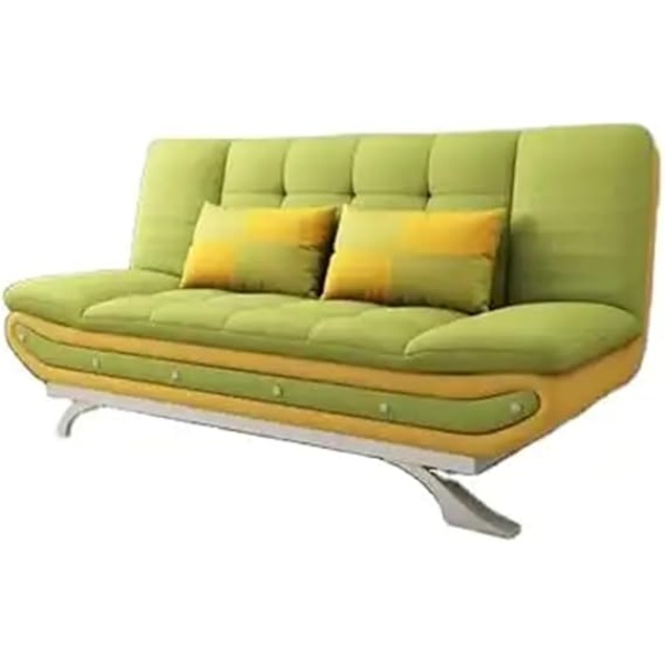 Ripple FURNITURE Stylish Sofa Bed for Versatile Living Cozy Sofa Turns Bed Comfort for Sitting or Sleeping (Olive Darb)