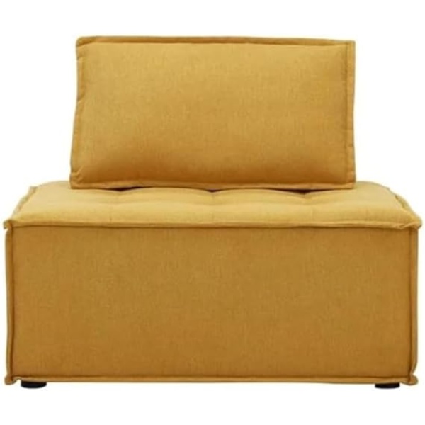 Ripple FURNITURE Upholstered Sofa Bed, Golden Brown, 200cm x 90cm
