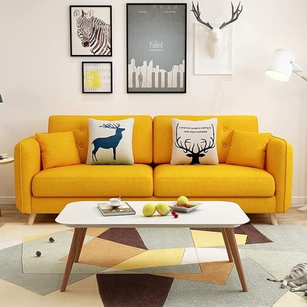 Ripple FURNITURE Fabric sofa set New desgin 3 seater sofa