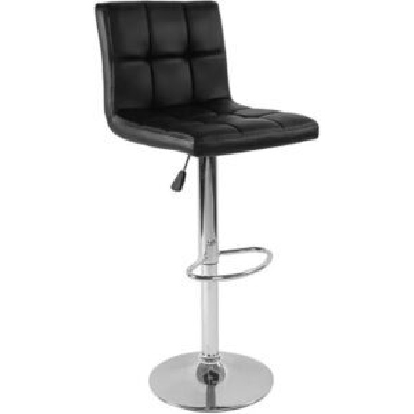 Ripple FURNITURE Modern square leather adjustable bar stools