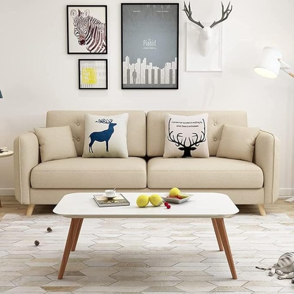 Ripple FURNITURE Fabric sofa set New desgin 3 seater sofa