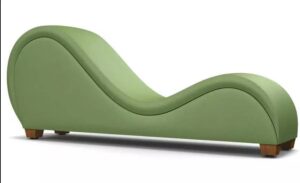 Ripple FURNITURE Modern Style S-Shape Sofa (Lime Green)