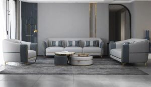 Lobby apartment stylish couch sofa