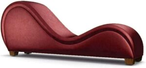 Ripple FURNITURE Modern Style S-Shape Sofa (Red)