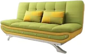 Ripple FURNITURE Stylish Sofa Bed for Versatile Living Cozy Sofa Turns Bed Comfort for Sitting or Sleeping (Olive Darb)