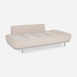 Ripple FURNITURE Tufted Daybed with Trundle – Upholstered Fabric Sofa Bed for Guest Room or Living Room, Stylish Design & Luxurious Comfort