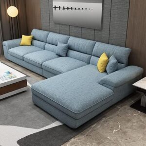 Wooden Frame Furniture Sofa Living Room Set