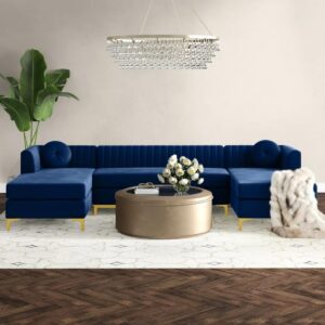 Ripple FURNITURE 3Piece Sofa Set 330 X 165 X 80 Cm Multicolor FOS-FUAE-1329-1M