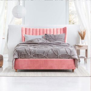 Knox Deep Channel Tufted Bed Frame 45 X 50 X 100 Cm Multicolor FOS-FUAE-1591-1M