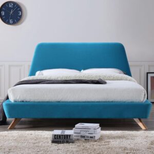 Arroyo Upholstered Platform Queen And King Size Bed 0 X 70 Cm Dark Grey FOS-FUAE-1411-1M