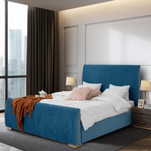 Harmony Plate Tufted Bed Frame 45 X 50 X 100 Cm Multicolor FOS-FUAE-1597-1M