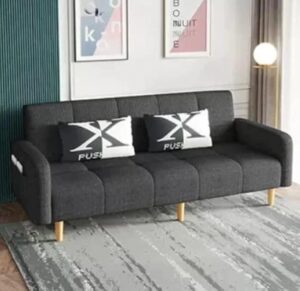 Light fabric sectional sofa