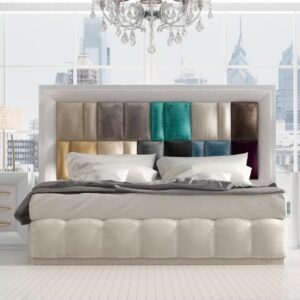 London Multicolor Bed Frame 45 X 50 X 100 Cm Multicolor FOS-FUAE-1649-1M