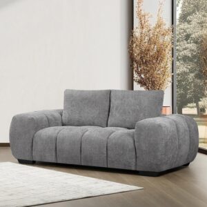 Ripple FURNITURE Modern Stylish Sofa – Contemporary Design with Clean Lines & Versatile Appeal for Elegant Living Spaces. (190 cm L x 104 cm W x 82 cm H)